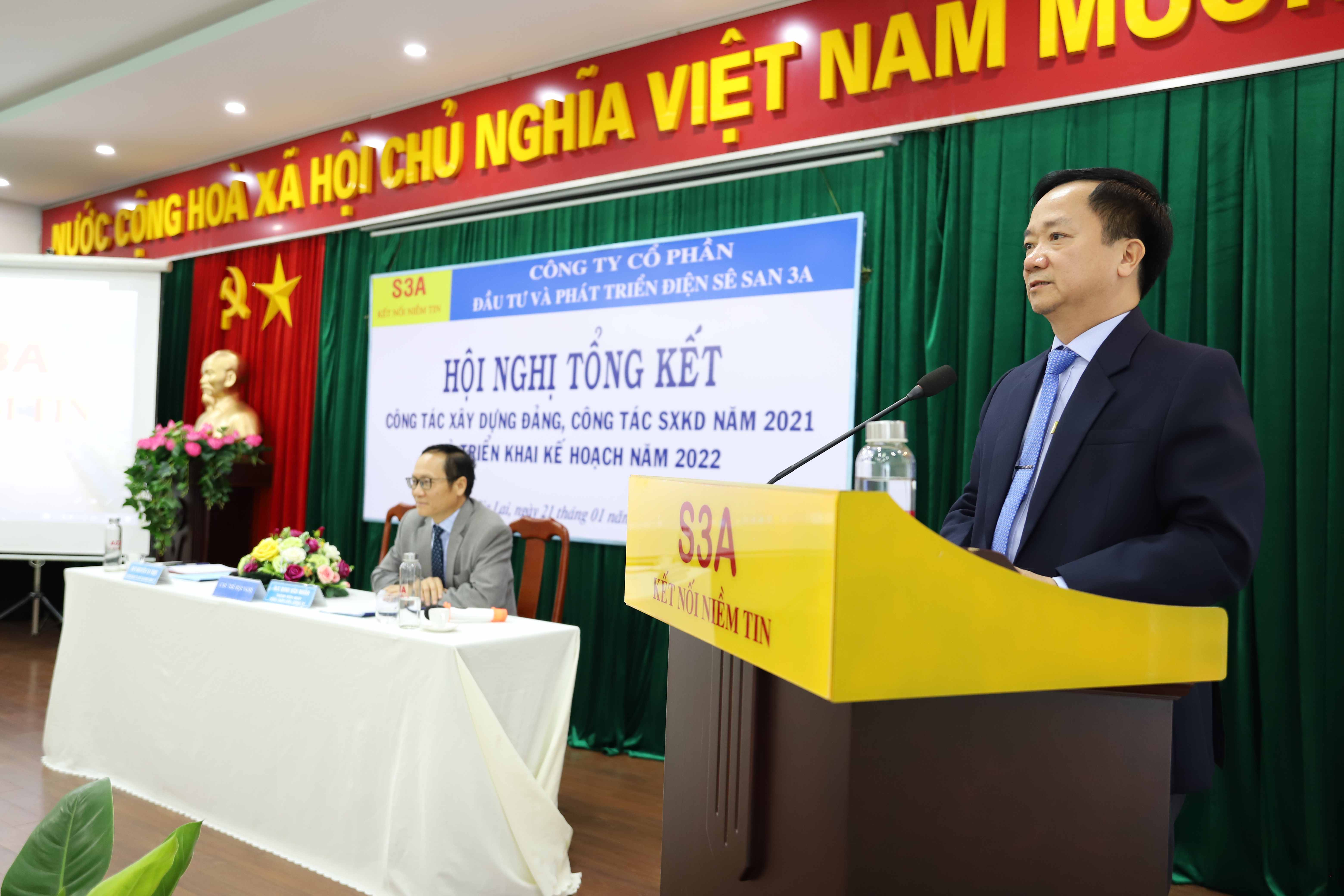 Ông Nguyễn Tá Thực kết luận các nội dung tại Hội nghị