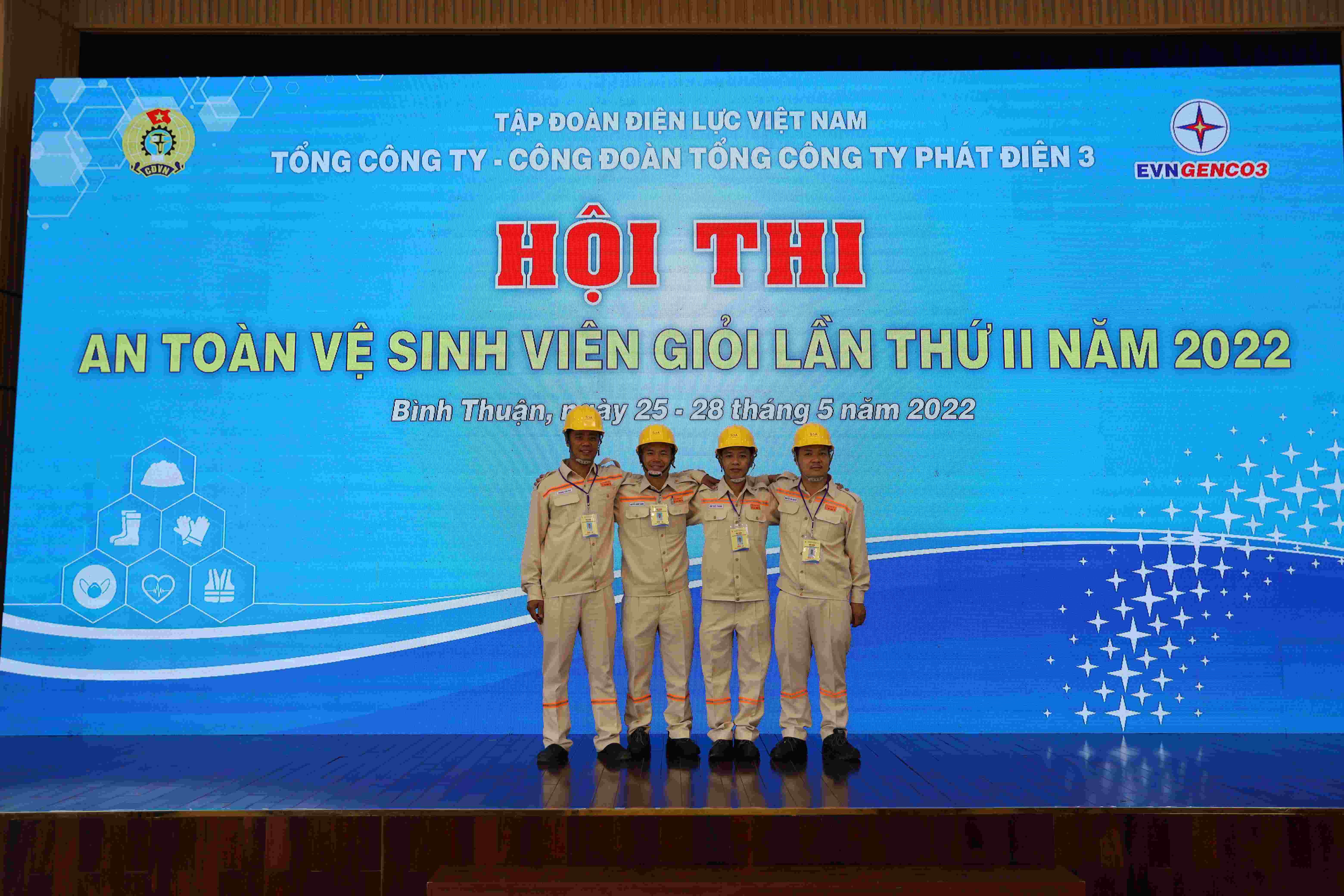Các ATVSV Sê San 3A tham dự Hội thi ATVSV giỏi TCT Phát điện 3 năm 2022