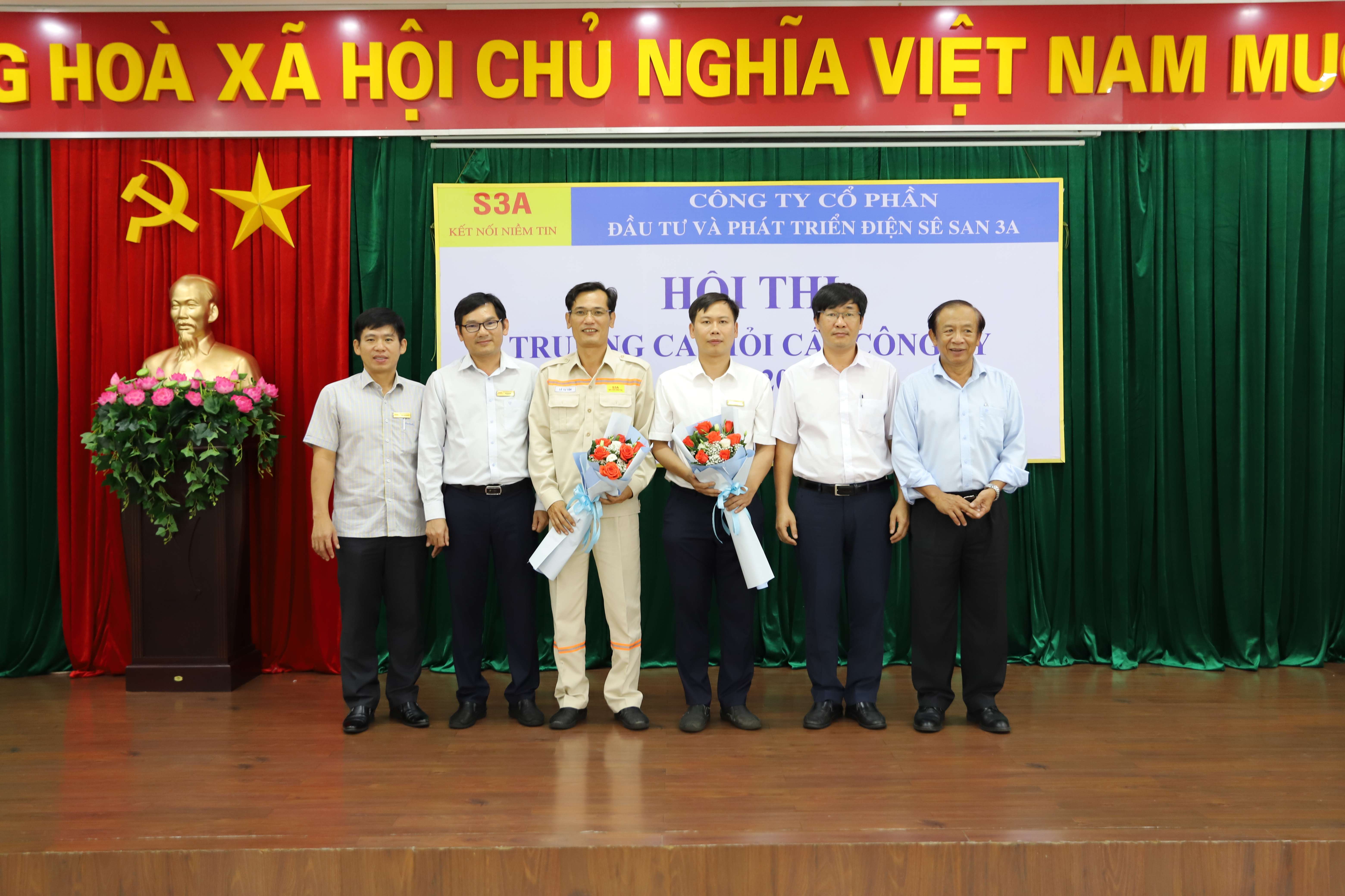 02 ứng viên tham dự Hội thi thợ giỏi cấp Tập đoàn Điện lực Việt Nam năm 2022
